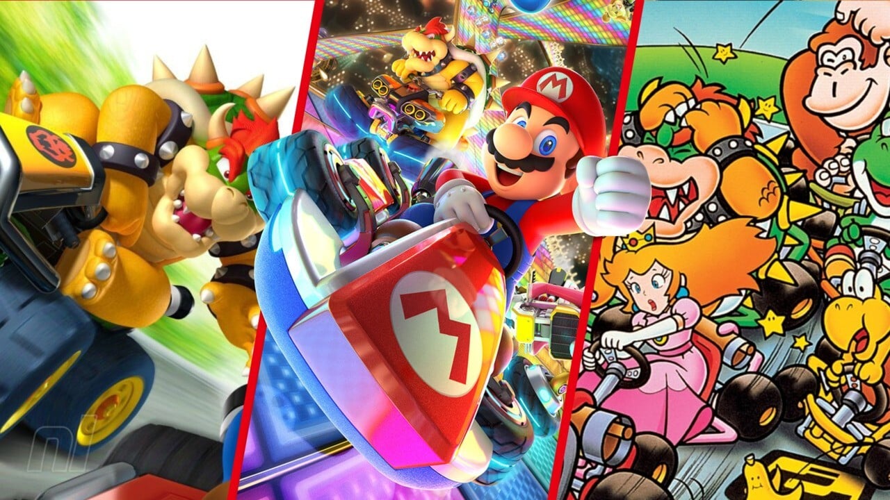 Mario Kart: See All the Games Through the Years