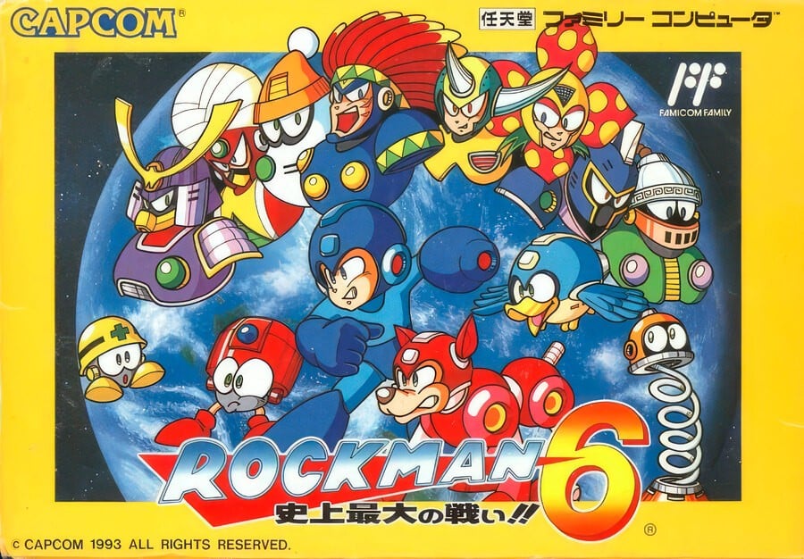 Mega Man 6 - JP