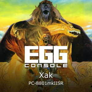 EGGCONSOLE Xak PC-8801mkIISR