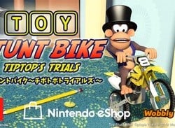 Diddy Kong Lookalike Stars In Upcoming Switch Release Toy Stunt Bike: Tiptop’s Trials