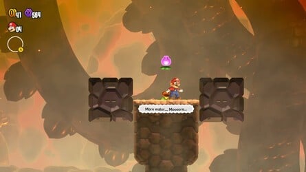 Super Mario Bros. Wonder: World 6 - Hot-Hot Hot! 7