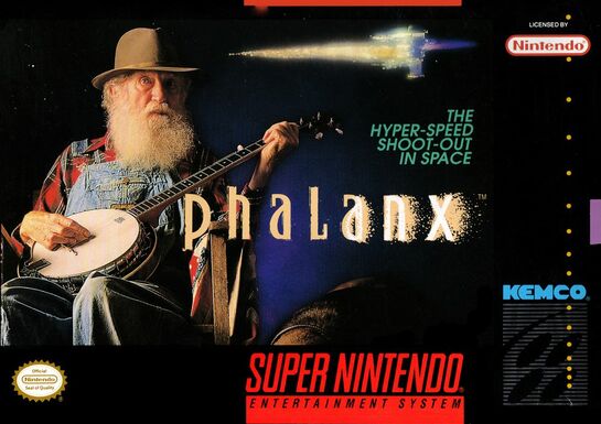 Here's Why SNES Shooter Phalanx Had That Weird Banjo Guy On Its Cover