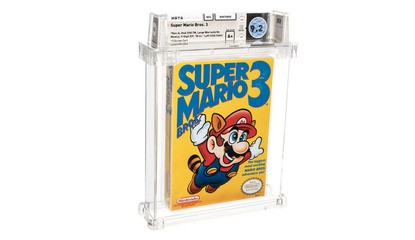 Sealed Copy Of Super Mario Bros. 3 Sells For $156,000