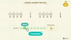 Simple Wooden Fencing