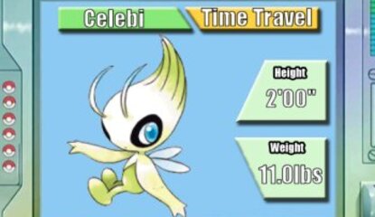 UK Gamers Get to Celebi at GAME Stores this Month