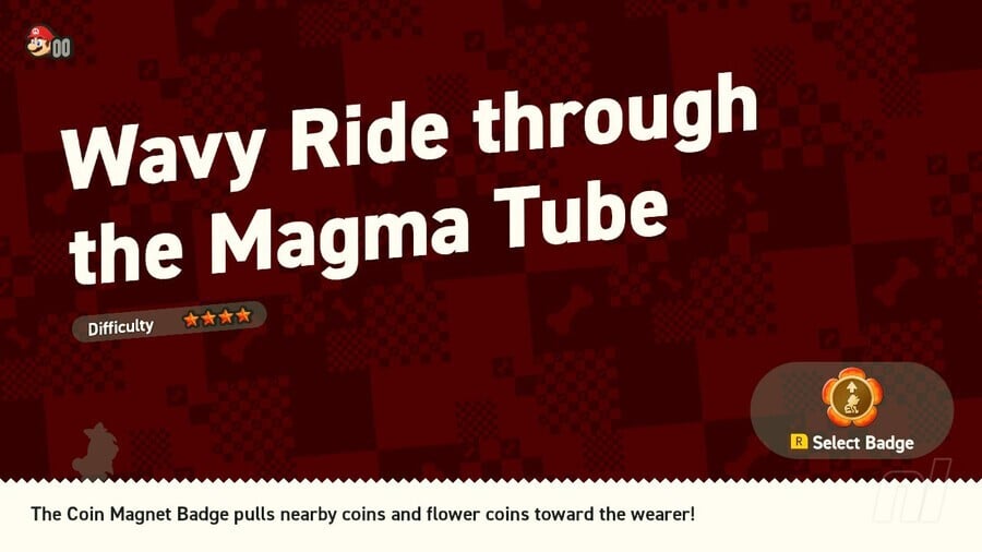 Super Mario Bros. Wonder: World 6 - Wavy Ride Through The Magma Tube 1