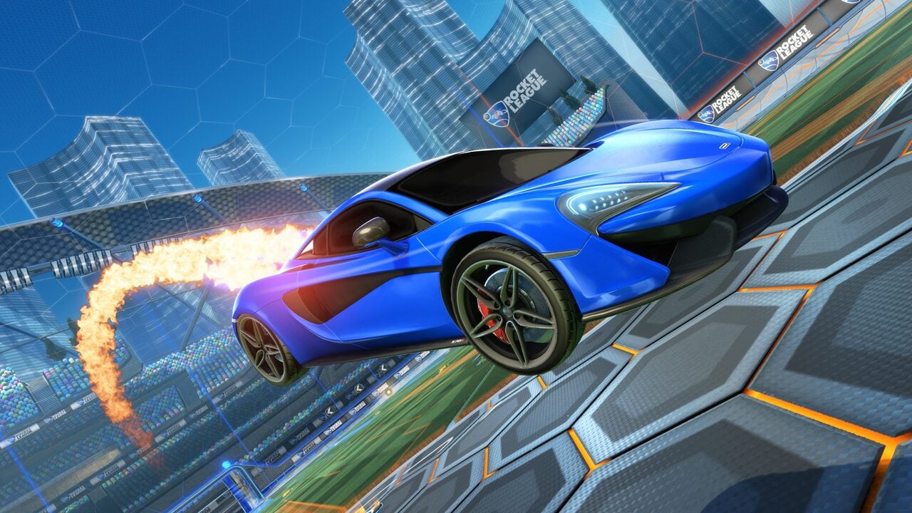 You Can Now Battle With A Fancy McLaren 570S In Rocket League On Switch ...