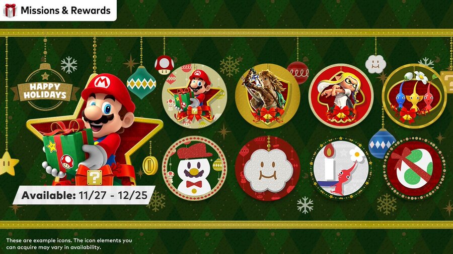 Nintendo Switch Happy Holidays