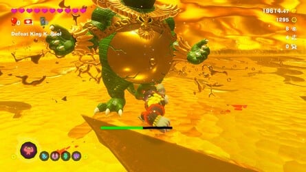 Donkey Kong Bananza King K. Rool Planet Core Boss