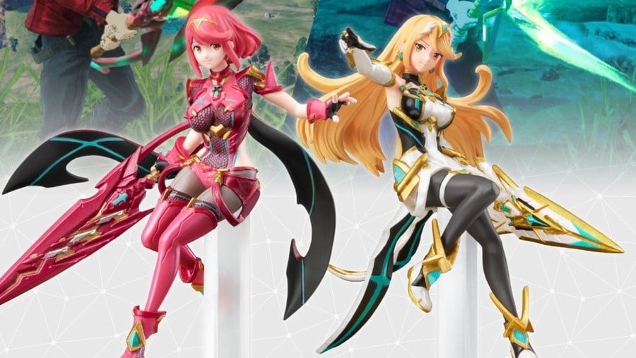 Pyra and Mythra amiibo