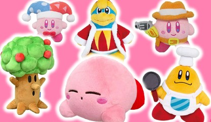 Adorable Kirby Plushies Arrive In Time For Kirby And The Forgotten Land