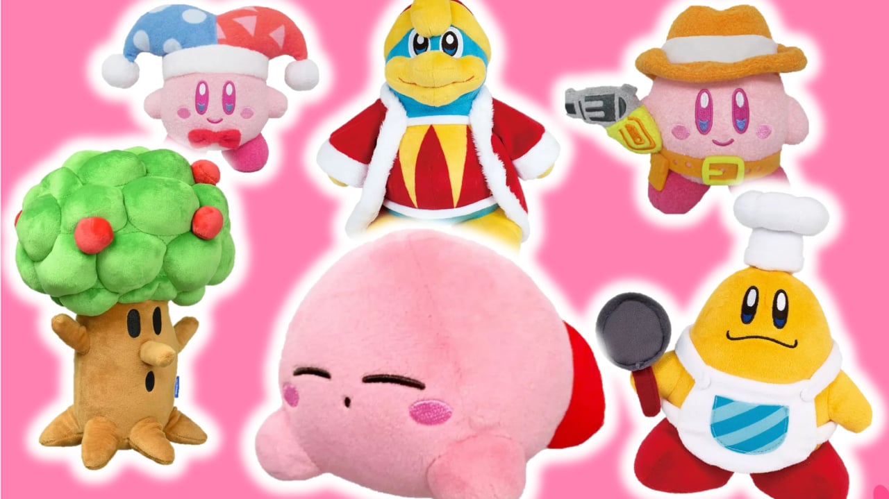 Adorable Kirby Plushies Arrive In Time For Kirby And The Forgotten Land |  Nintendo Life