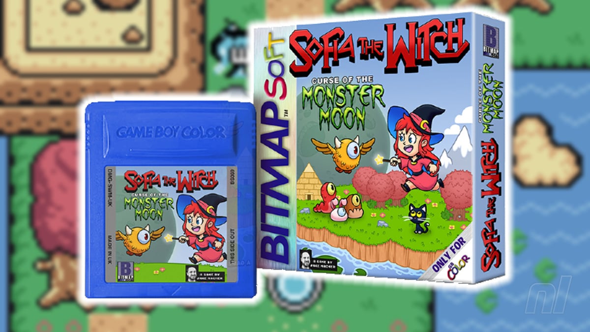 Sofia the Witch: Curse of the Monster Moon – New Game Boy Color Puzzler Announced by Bitmap Soft