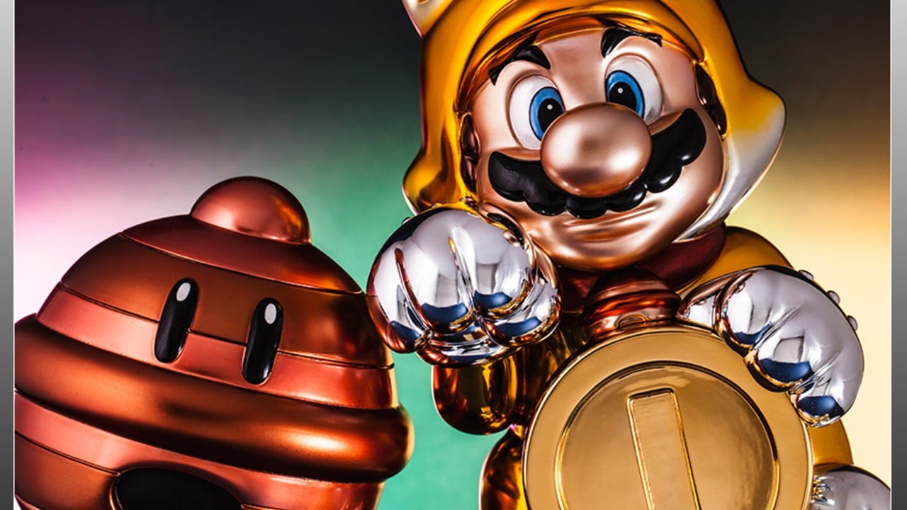 First 4 Figures Opens Pre-Orders for Its Cat Mario Collectibles