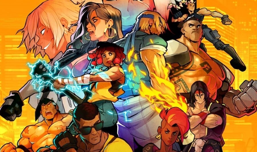 Streets Of Rage 4 Key Art