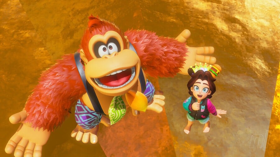 Donkey Kong Bananza King K. Rool Planet Core Boss