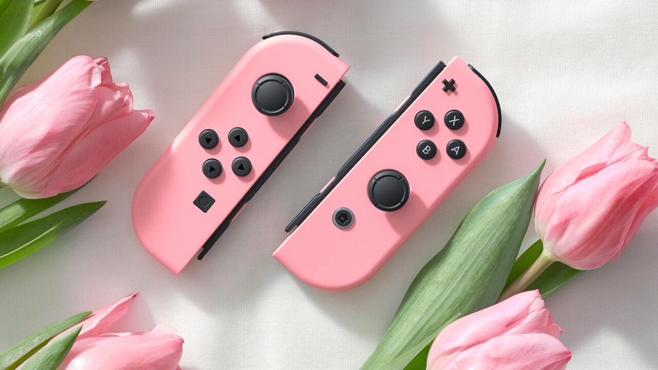 Recordatorio: el nuevo juego Joy-Con Switch rosa pastel de Nintendo ya está disponible