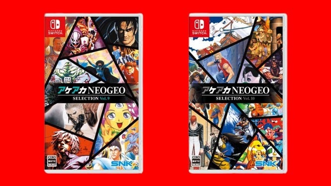 SNK Announces ACA NEOGEO Selection Vol. 9 and 10 for Nintendo Switch in Japan