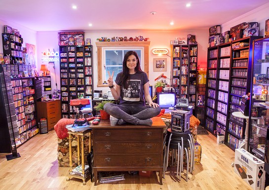 Retro Video Gaming's Heidi stopXwhispering On Building The Ultimate Game Room