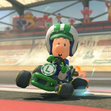 Mario Kart World - Baby Luigi