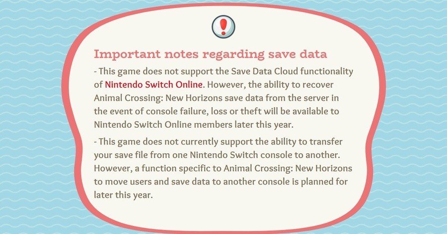 Save file transfer support - coming later this year