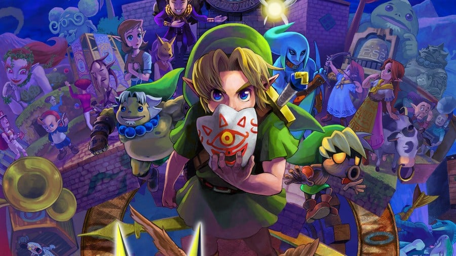 Legend Zelda Majoras Mask.original