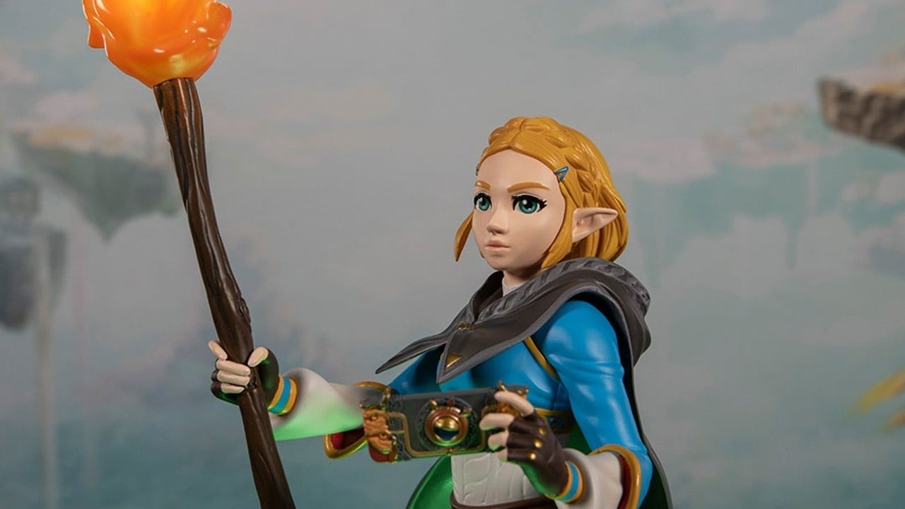 Tears of the Kingdom Zelda Statue: First 4 Figures Confirms 12-inch Collectible, Pre-orders Oct 22 2026 - Nintendo News Article