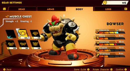 Mario Strikers: Battle League Bowser