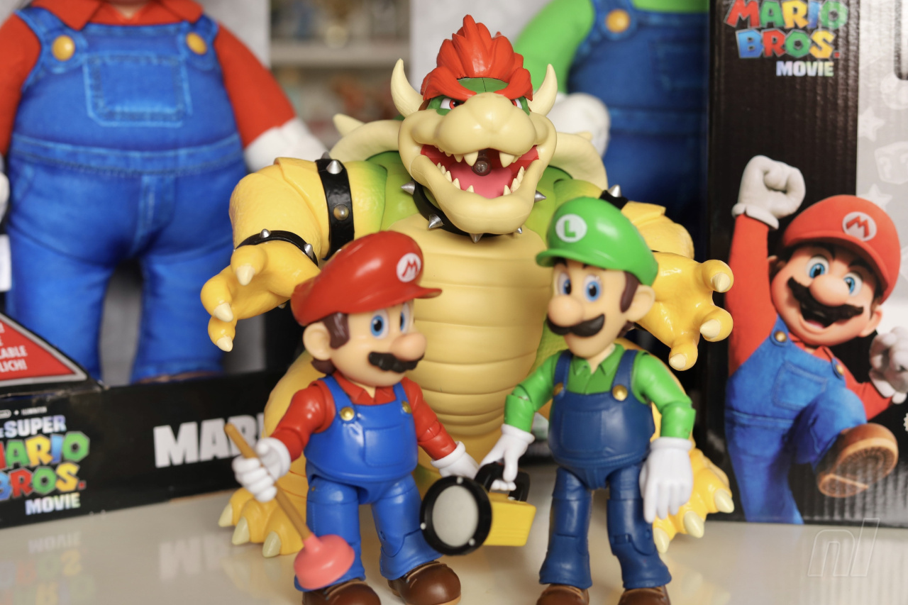 JAKKS Pacific's new Super Mario Bros. movie toys revealed