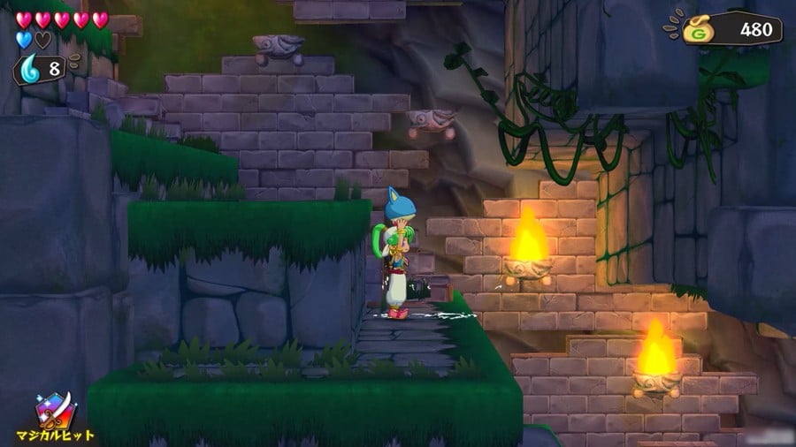 Wonder boy asha in monster world прохождение