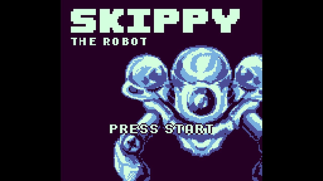 Skippy the bot, a Metroid-Vania created for the series 35th