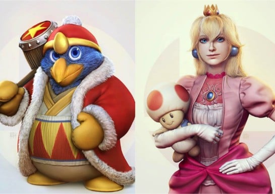 God Of War's Art Director Is Still Posting Incredible Realistic Smash Ultimate Designs