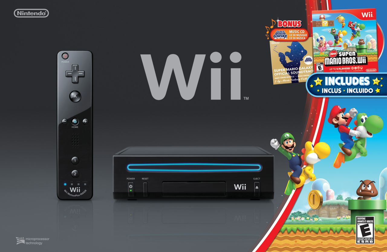 Reconfigured Black Wii Heads to North America