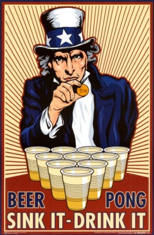 88155~ Beer Pong Posters