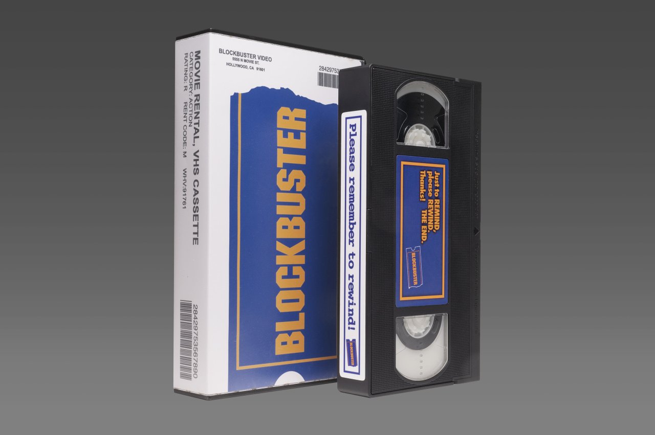 This Blockbuster VHS Switch Game Case Will Give You A Lovely Dose Of Nostalgia