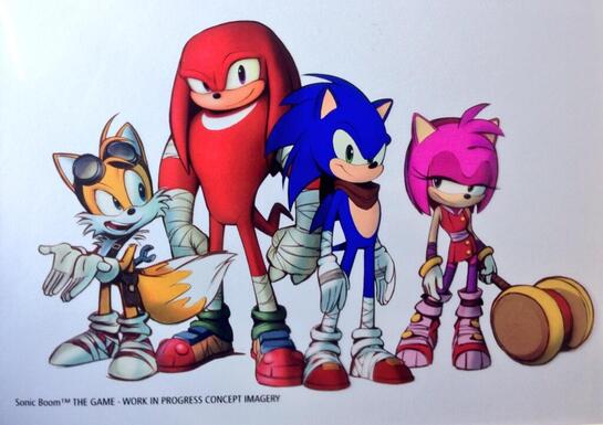A Sonic Boom Game is Dashing Towards Wii U and 3DS