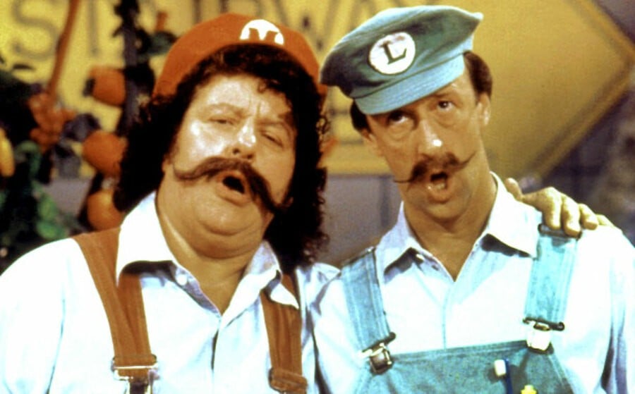 The Super Mario Bros. Super Show! (sadly both Danny Wells and Lou Albano, pictured above, have passed away)