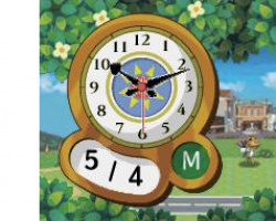 Animal Crossing Clock Cover