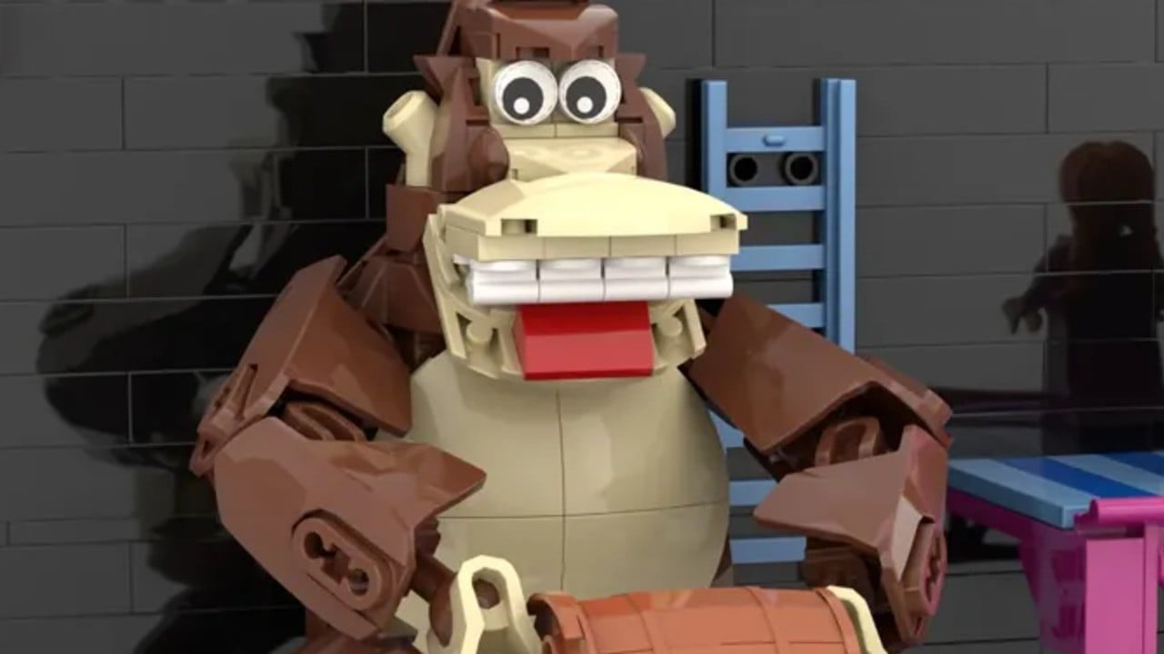This Donkey Kong 'LEGO Ideas' Project Is Halfway To An Expert Review
