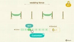 Wedding Fence