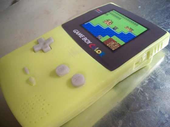 Game Boy Color Cake
