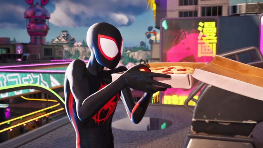 Homem-Aranha Miles Morales Fortnite