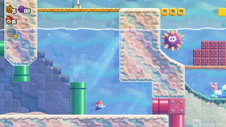 Super Mario Bros. Wonder Walkthrough: Petal Isles - Robbird Cove 13