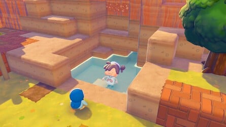 Pokémon Pokopia: How To Create Waterfalls 4