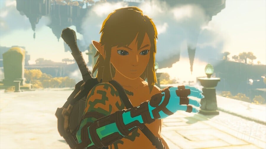 Zelda: Tears of the Kingdom Link arm