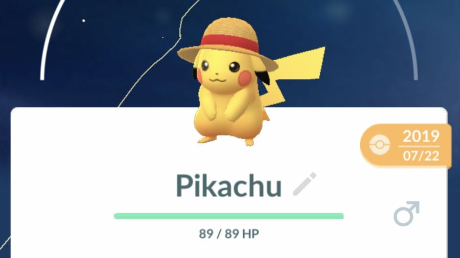 Shiny Pikachu (holiday) 