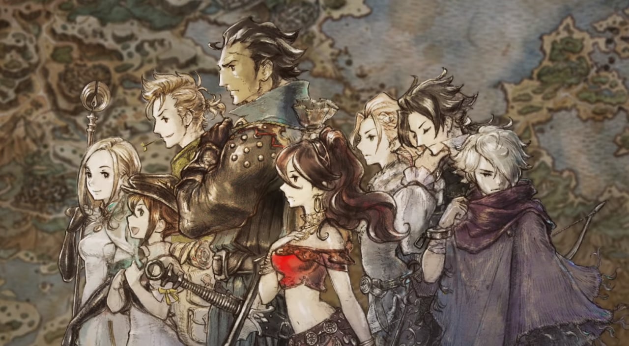 Octopath Traveler Replacement Case: Double-sided Replacement 