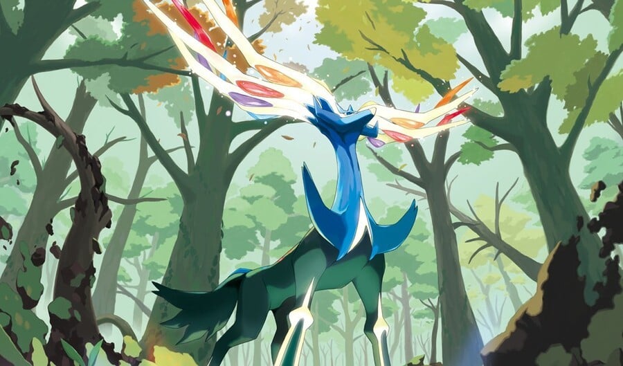 Xerneas Pokemon X- and Y 1024 X768