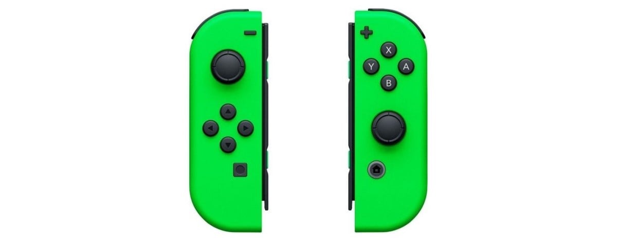 Nintendo Switch Hardware with Splatoon 2 + Neon Green/Neon Pink Joy-Cons  (Nintendo Switch) 