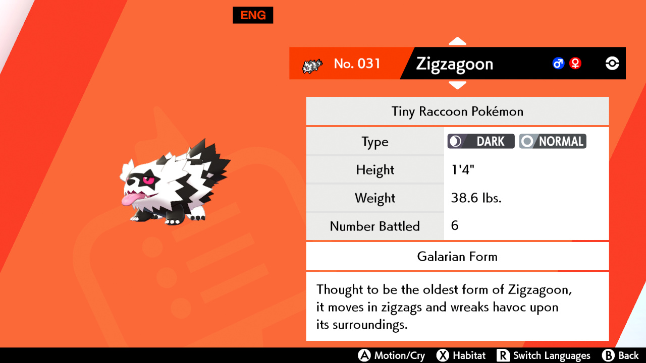 Pokémon Sword And Shield's Galarian Zigzagoon: How To Find And Evolve Into  Galarian Linoone And Obstagoon - Nintendo Life